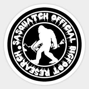 Sasquatch Official Bigfoot Research Team Sticker